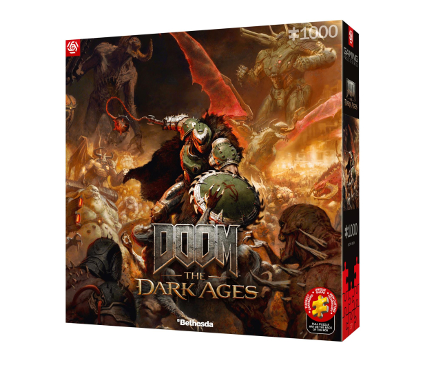 Good Loot Gaming Puzzle: Doom The Dark Ages Slayer's Rage 1000 element - 1331120 - zdjęcie 3
